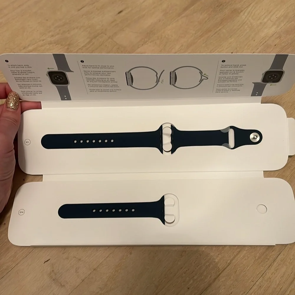 NIB Apple Watch 41mm Abyss Blue Sport Band